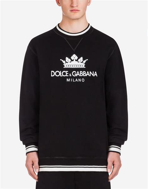 dolce gabbana sweatshirt men's